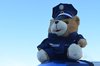 Polizei Teddy Polizeiteddy Plüschteddy Kuscheltier